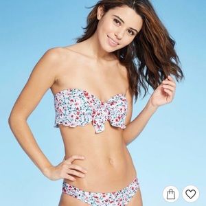 BRAND NEW NWT bandeau bathing suit top